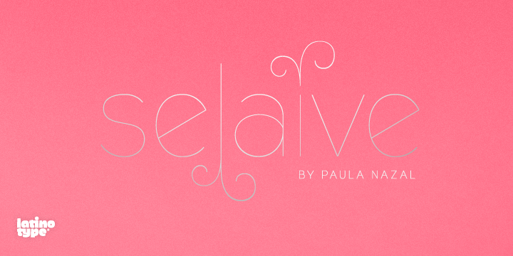 Selaive Font Poster 4