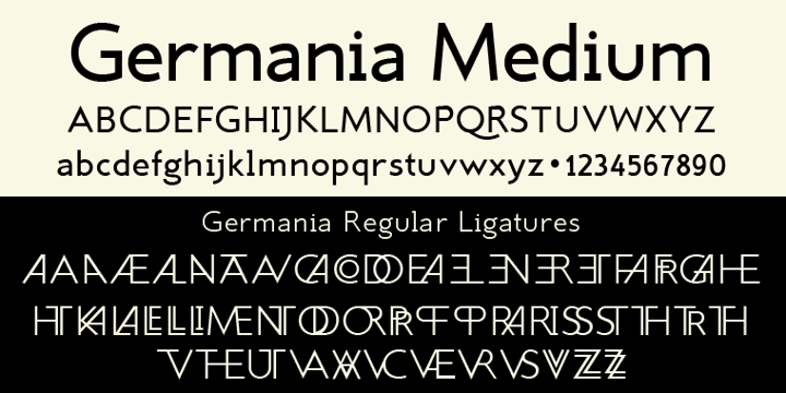 Germania Font Poster 5