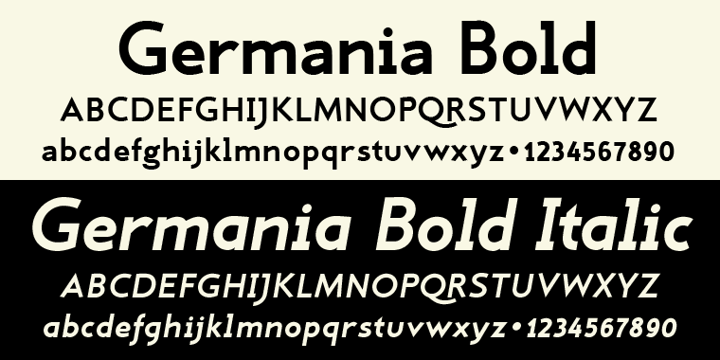Germania Font Poster 6