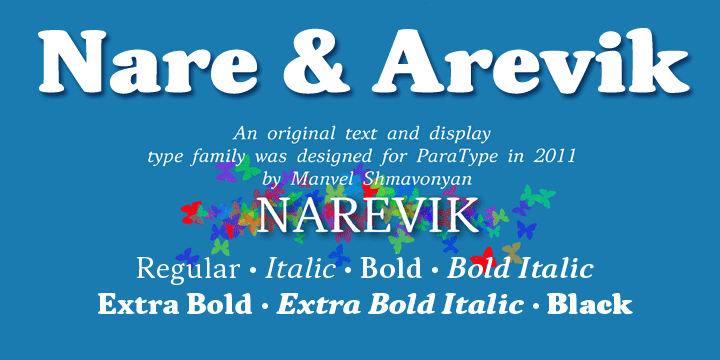Narevik Font Poster 6