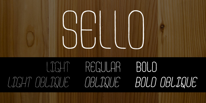 Sello Font Poster 3