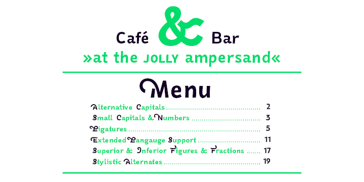 Jolly Font Poster 2