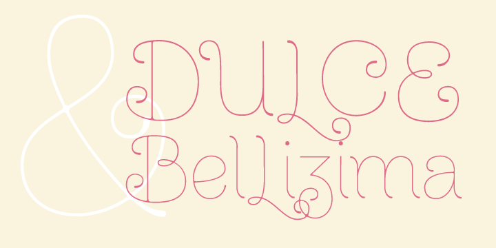 Dulce Font Poster 9