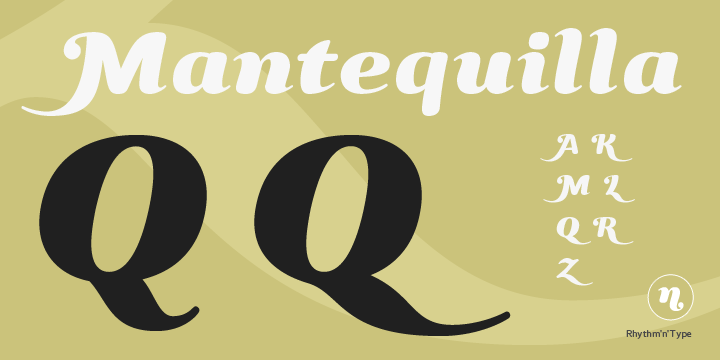 Bendita Font Poster 2