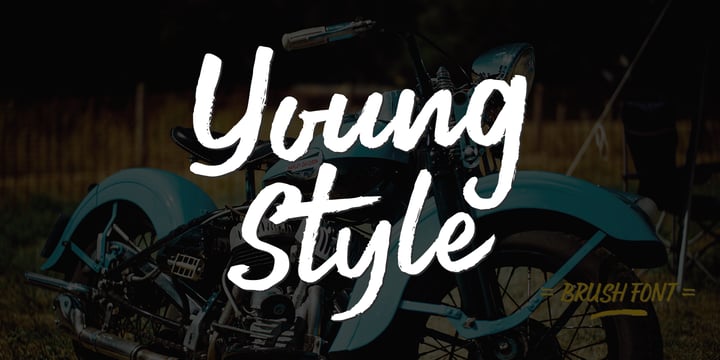 Young Style Font Poster 1