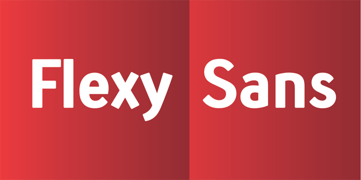 Flexy Sans Font Poster 3