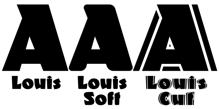 Louis Font Poster 4