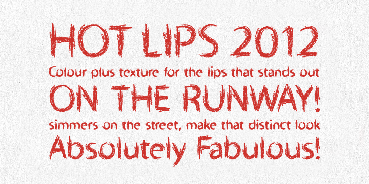 Lippy Sans Font Poster 2