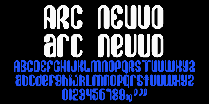 Arc Neuvo Font Poster 1