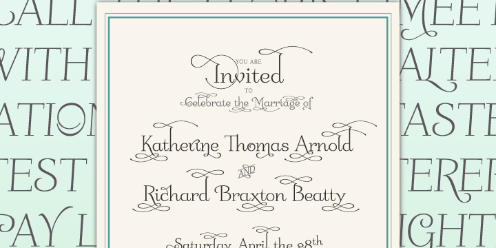 Friendly Font Poster 5