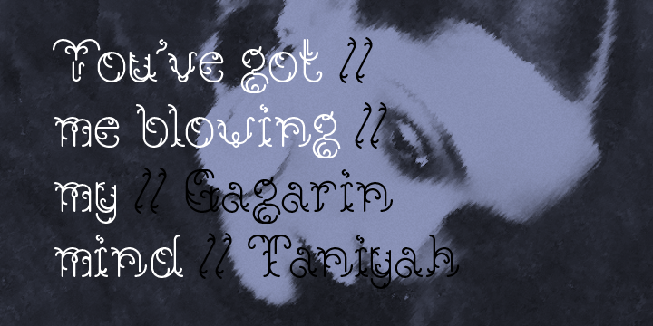 NT Gagarin Font Poster 7