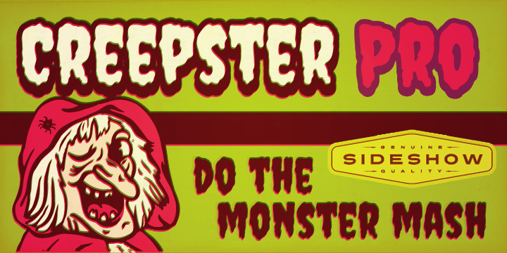Creepster Pro Font Poster 1