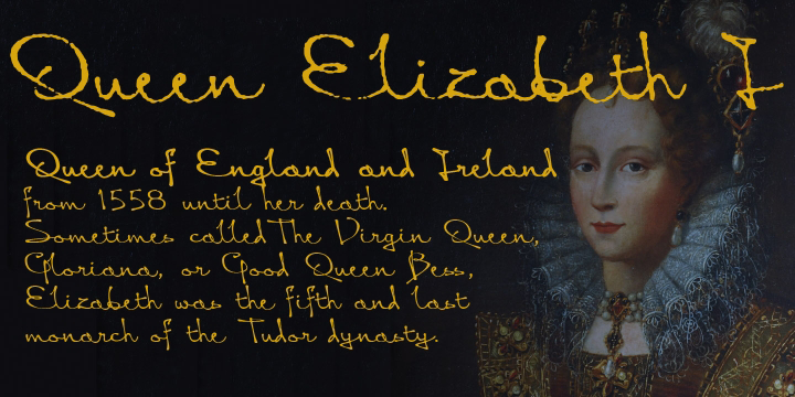 Queen Font Poster 1