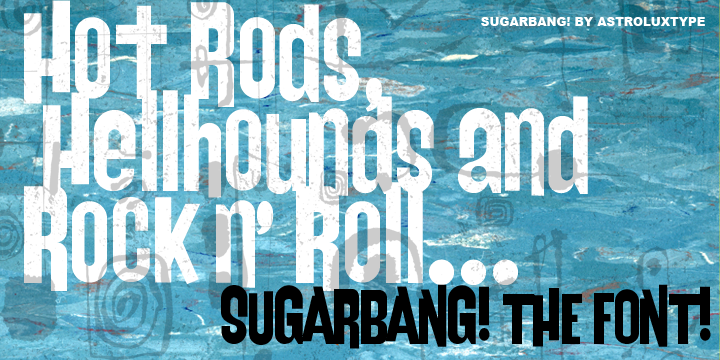 Sugarbang Font Poster 1