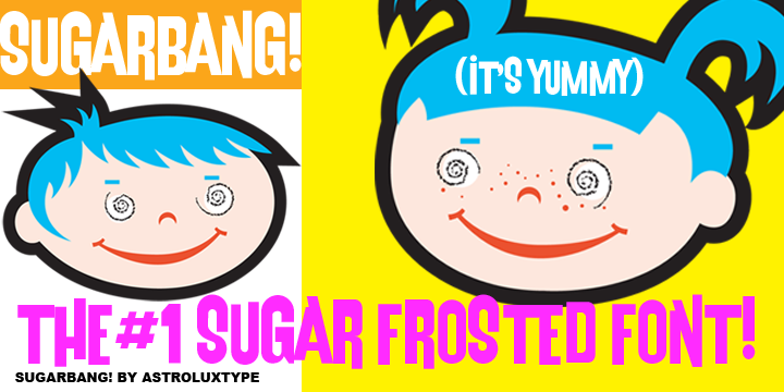 Sugarbang Font Poster 3