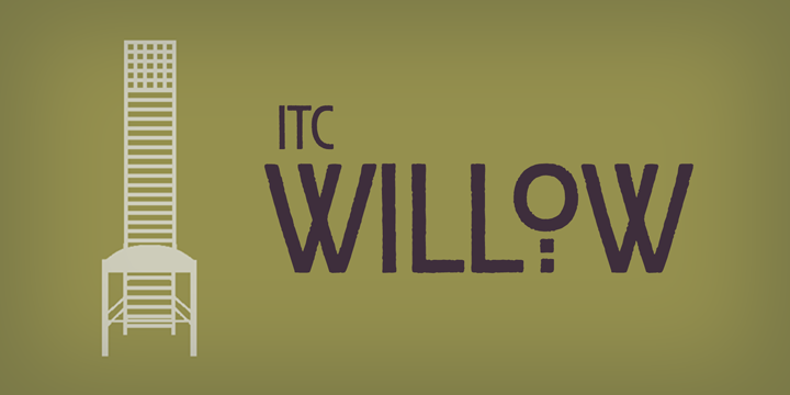 ITC Willow Font Poster 1