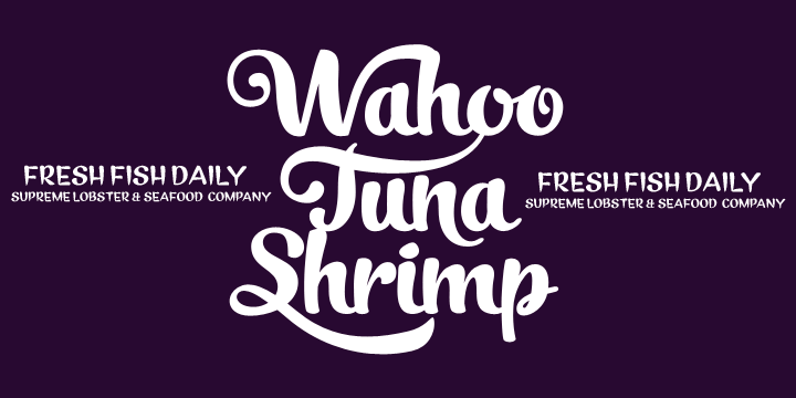 Slim Tony Font Poster 8