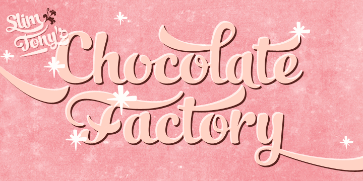 Slim Tony Font Poster 9