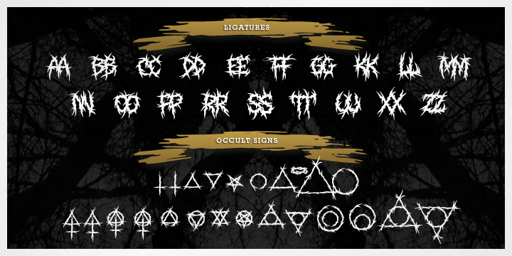 XXII Total Death Font Poster 5