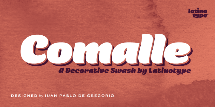Comalle Font Poster 1