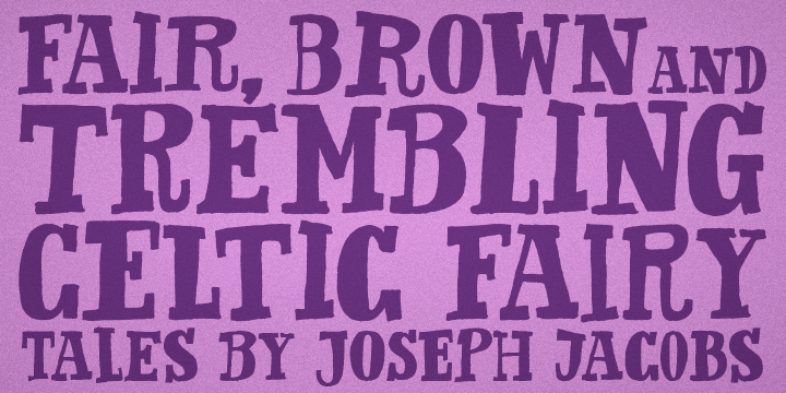 Mr Brown Font Poster 2