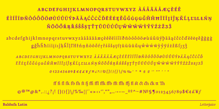 Baldufa Greek Ltn Font Desktop Myfonts