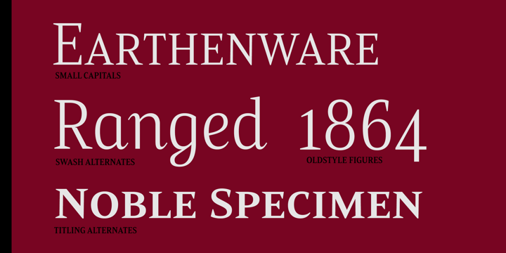 Mandrel Font Poster 6