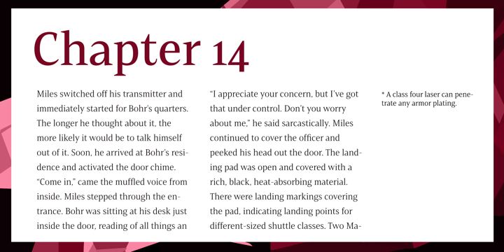 Mandrel Font Poster 9