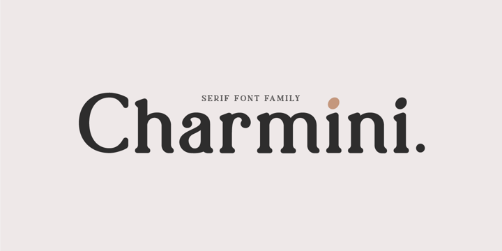 Charmini Font Poster 1