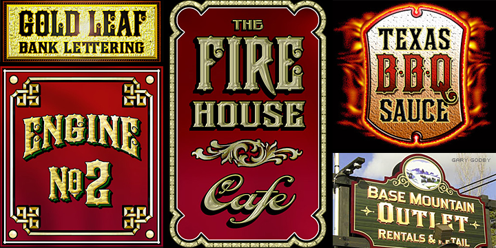LHF Firehouse Font Poster 2