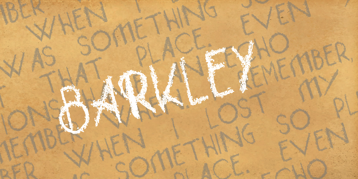 Image of Barkley Font