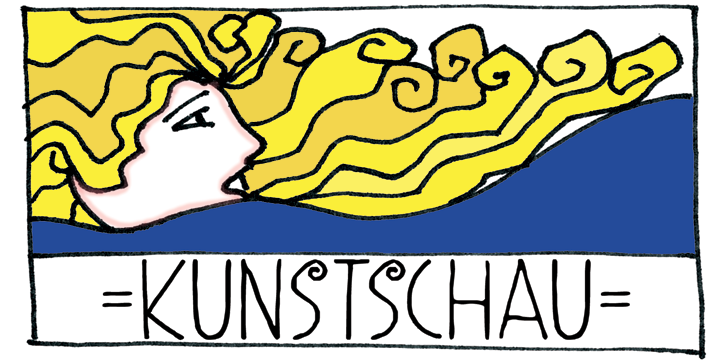 Kunstschau Font Poster 1