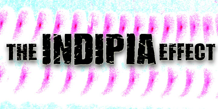 Indipia Font Poster 4