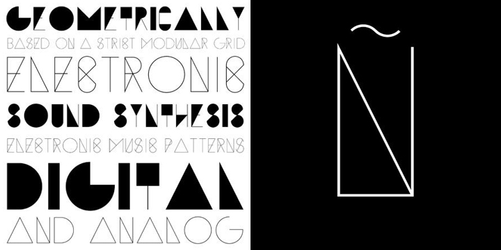 Synthica Font Poster 2