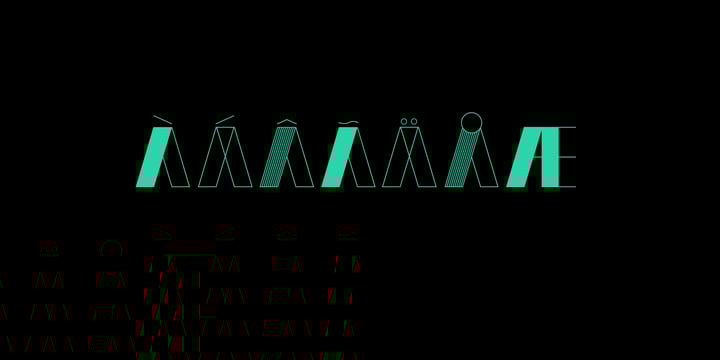 Decode Font Poster 11