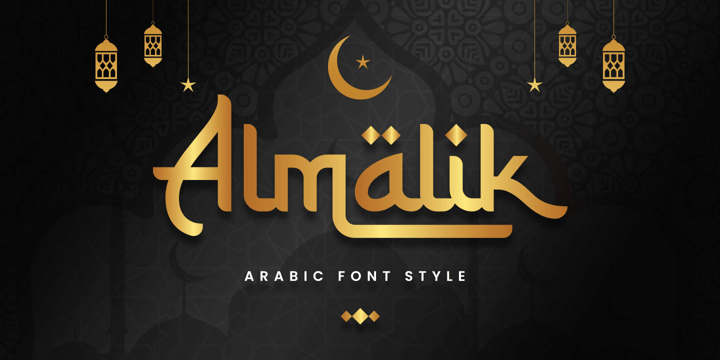 Almalik Font Poster 1