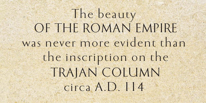 Emporia Roman Font Poster 3