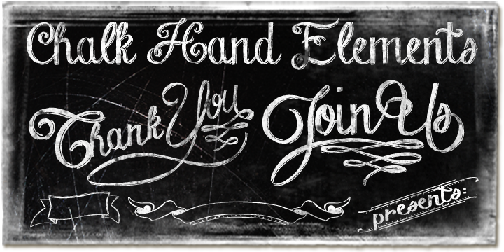 Chalk Hand Lettering Font Poster 6
