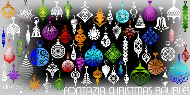 Fontazia Christmas Baubles