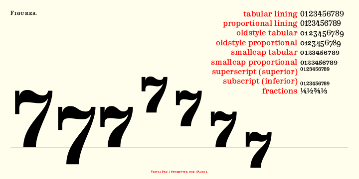 Trivia Serif 10 Font Poster 4