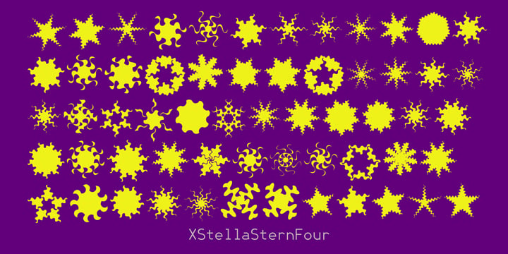 XStella Stern Font Poster 4