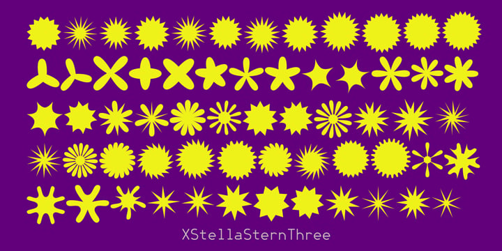 XStella Stern Font Poster 3