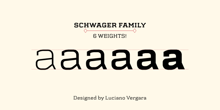 Schwager Font Poster 5