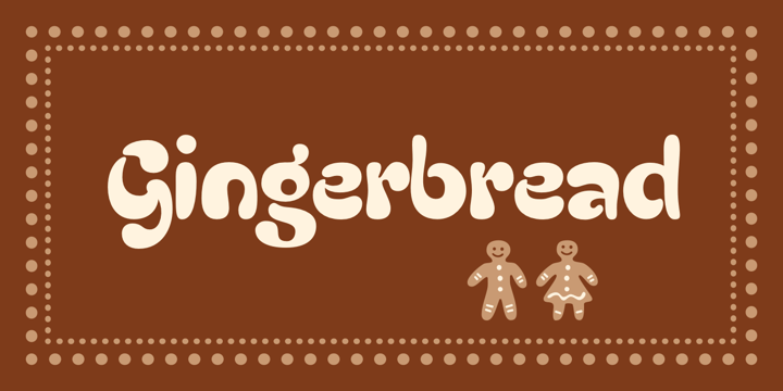 Image of Gingerbread Font