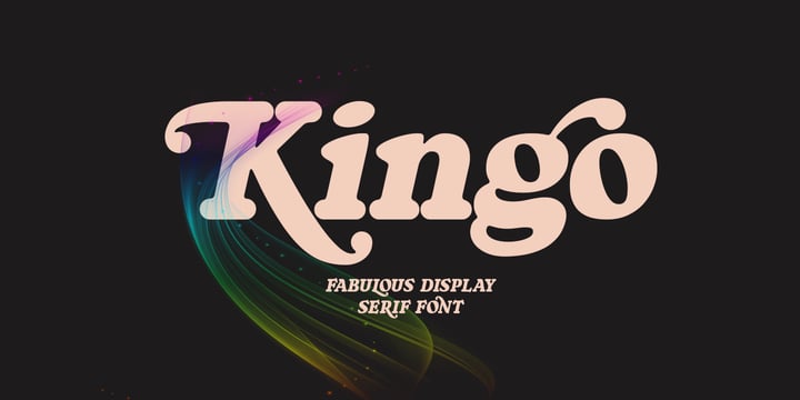 Kingo Font Poster 1