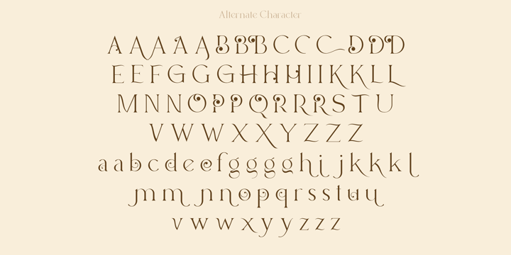 Lucky Change Font Poster 11