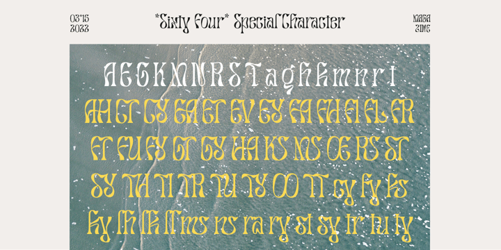 Salty Mussy Font Poster 6