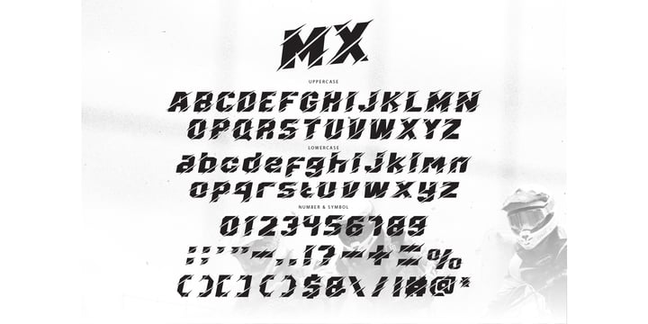 MX Pro Font Poster 5