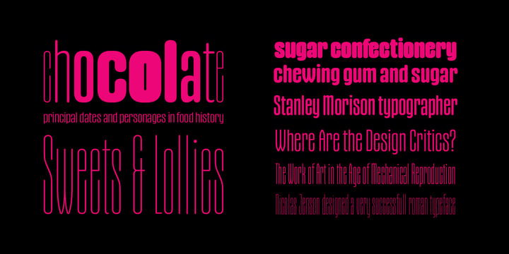 Gothiks Round Font Poster 4