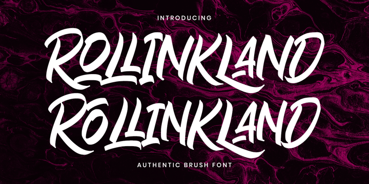 [gvbvrrahrn] Download Rollinkland Fonts Family From Almarkha Type